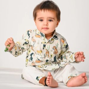 Rainforest Animals Kurta Set